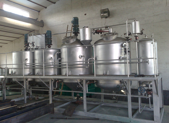 How about the processing capacity of Doing Company edible oil refinery plant?