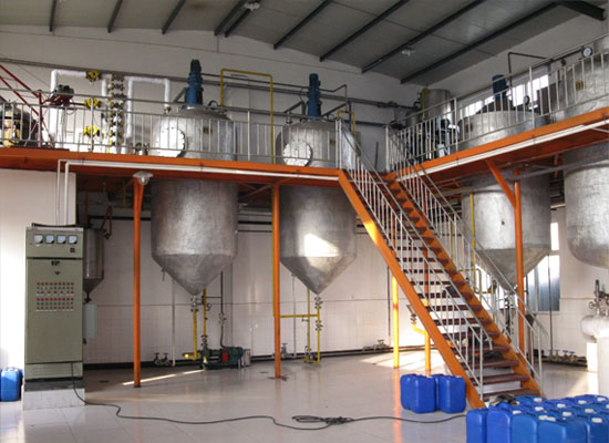 Palm oil refinery popular in Indonisia