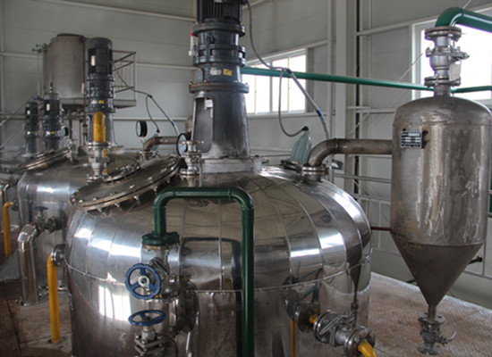Peanut/groundnut oil refining production line