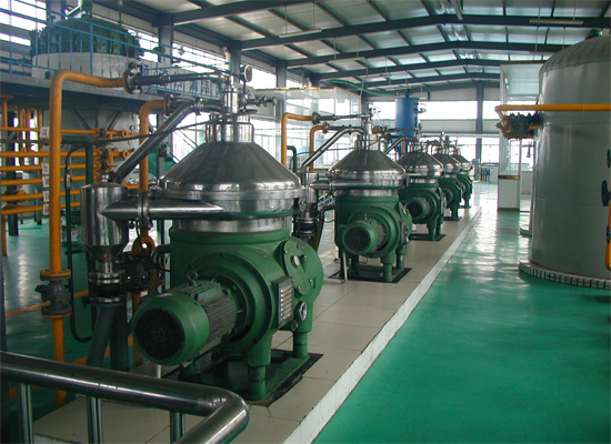 Different typs of edible oil refinery plant