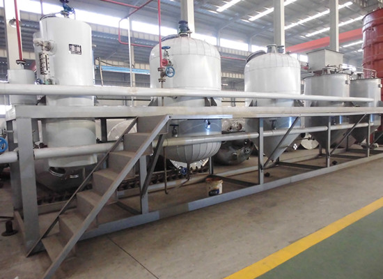 2TPD edible oil refining machine