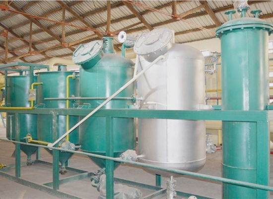 1-10TPD small scale edible oil refining plant
