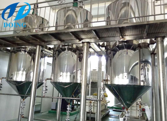 1-20TPD small sunflower oil refinery plant