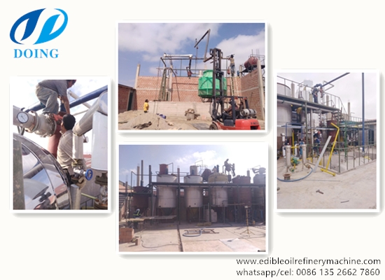 20TPD olive oil refinery plant project report in Peru