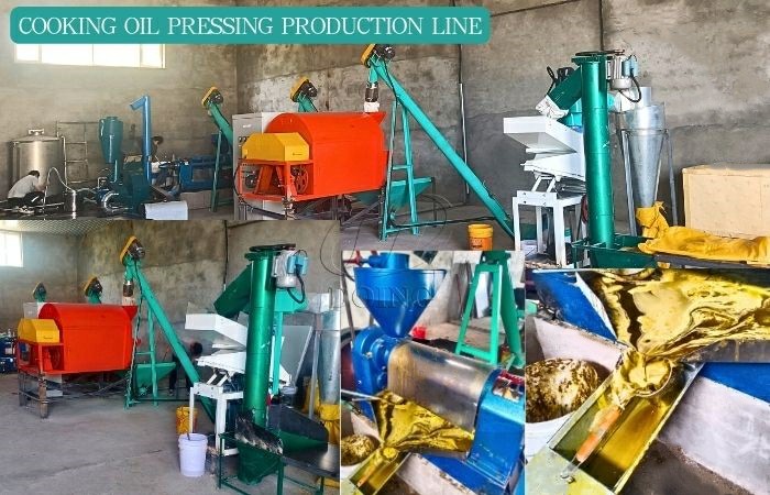 the cooking oil pressing machines