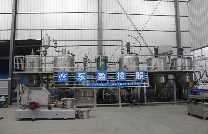 small scale batch type oil refining equipment heated by conductive oil.jpg