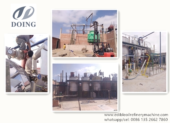 20TPD olive oil refinery plant project report in Peru