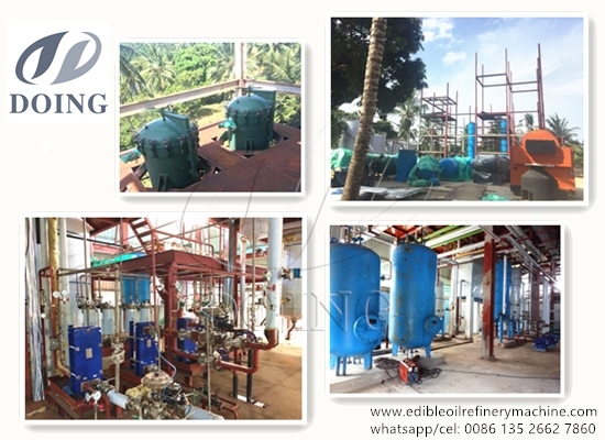100TPD palm oil refinery and fractionation plant project report in Kenya
