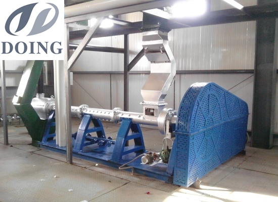 Kazakhstan customer's soybean extrusion machine is packed to deliver