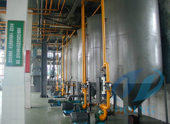 edible oil refining machine