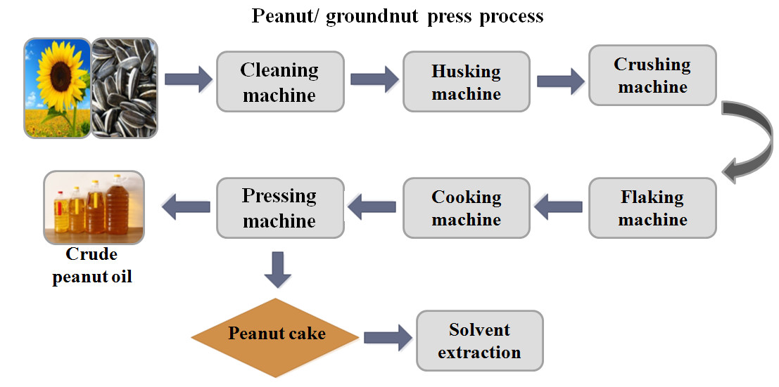 peanut oil pretreatment process