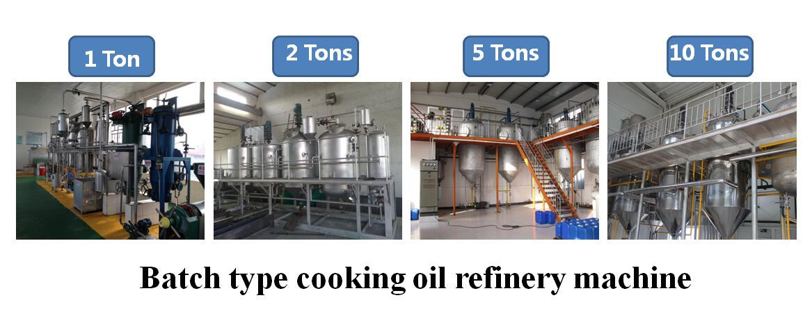 rice bran oil refining machine