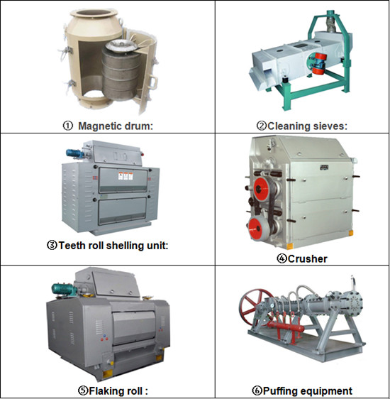 oil seeds pretreatment amachine