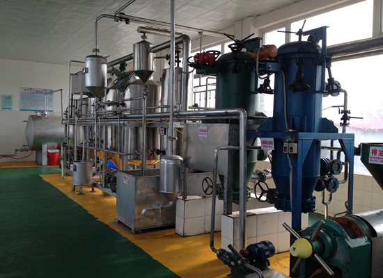 edible oil refinery machinery