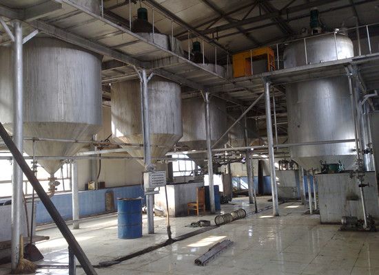 10tpd edible oil refinery process machinery