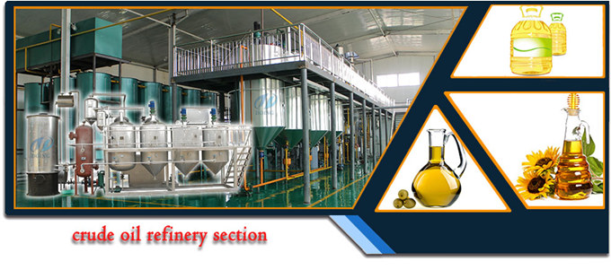 vegetable oil refinery plant 