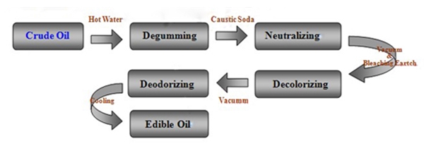small scale edible oil refining process