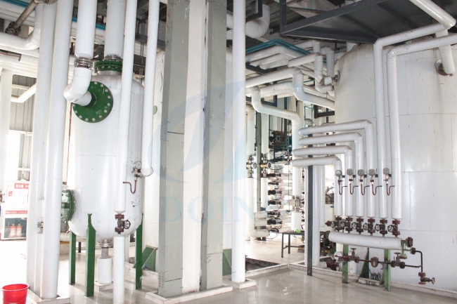 full continuous soybean oil refinery machine