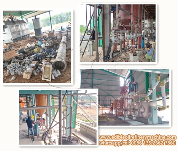 palm oil refinery plant project