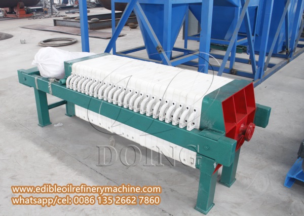 oil filter machine