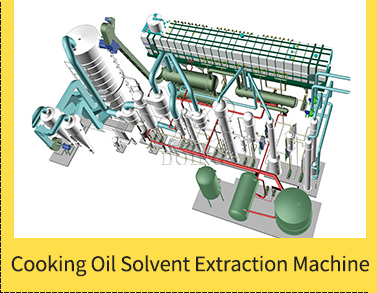 cooking oil solvent extraction machine