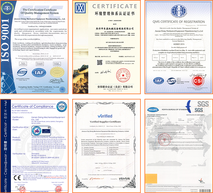 DOING certificados