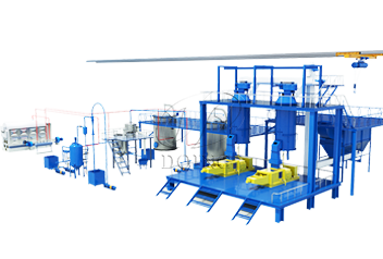máquina procesadora de aceite de palma
