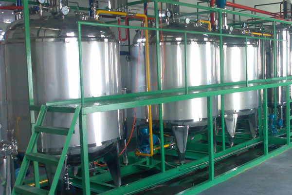 Batch Edible Oil Refinery