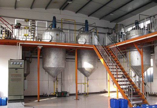 Mini edible oil refinery