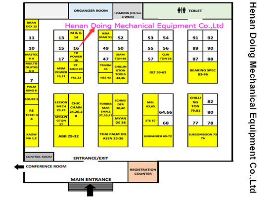 Our company will attend 7th palm oil technology exhibition thailand