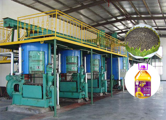 Cooking oil pressing and refining machine video