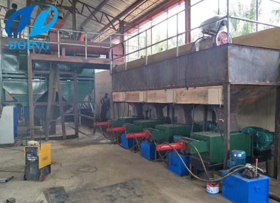 Nigeria 3tph palm oil processing plant project successfully installed and put into production