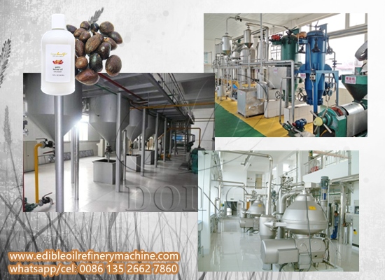 Palm kernel oil refinery plant