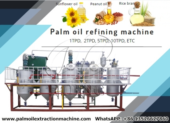 What’s the common equipment for small scale edible oil refinery plant?