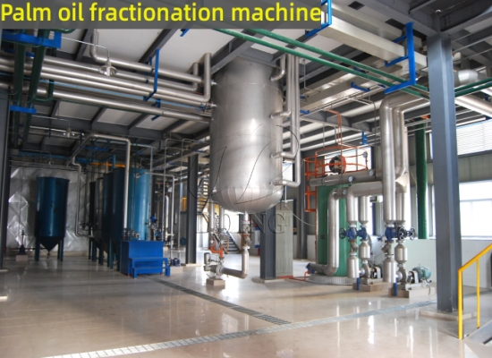 10TPD palm oil fractionation machine purchased by Niger customers will be shipped