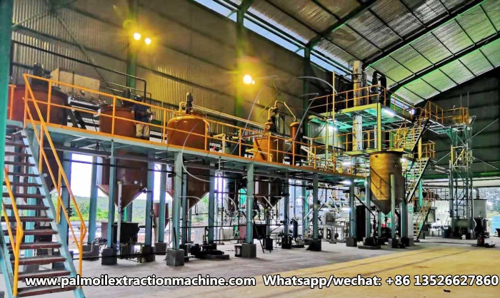 edible oil refining plants 