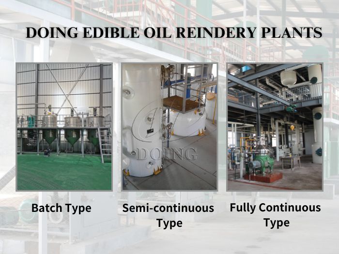 Peanut oil refining plants