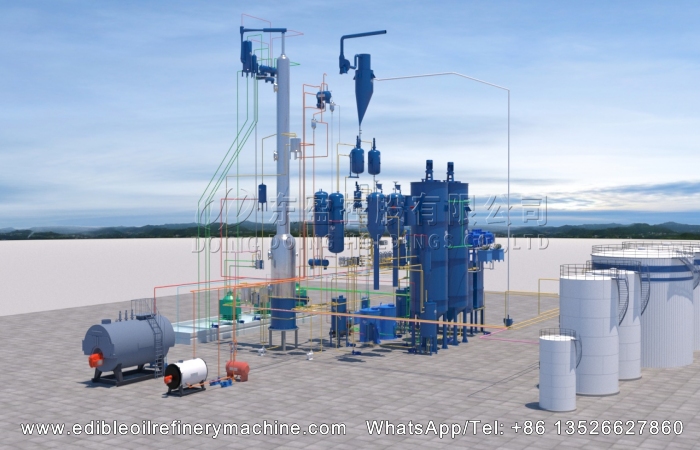Full-continuous groundnut oil refining machine.jpg