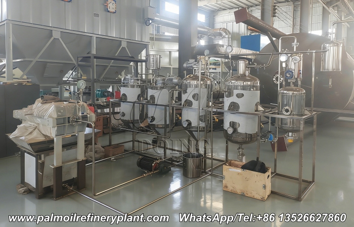 Small edible oil refinery plant.jpg