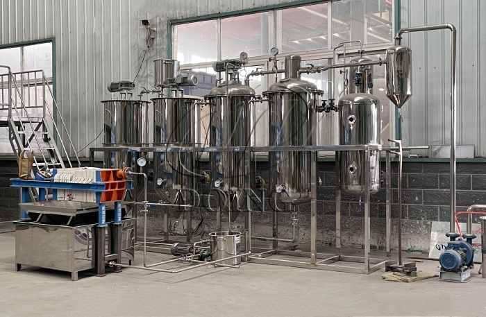 1tpd edible oil refining plant