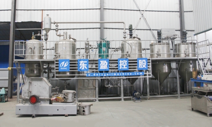 1tpd edible oil refining plant