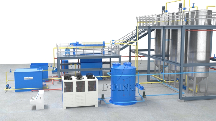 palm oil fractionation machine