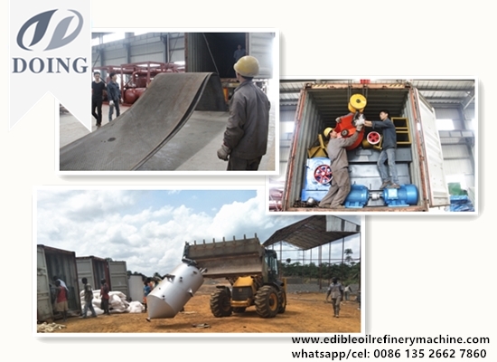 2TPD palm oil refinery plant project report in Liberia