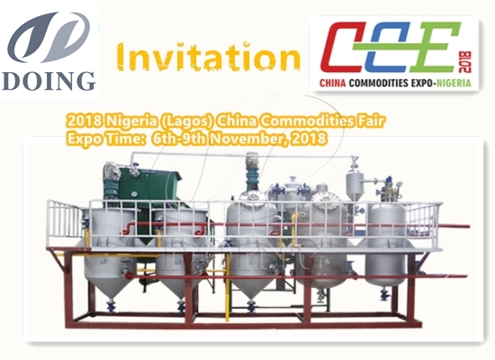 6th November, Henan Doing Company wait for you at 2018 Nigeria (Lagos) China Commodities Fair