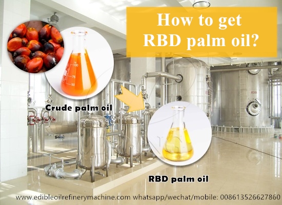 How to get RBD palm oil?