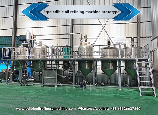 Why people tend to choose small scale edible oil refinery plant to produce cooking oil?