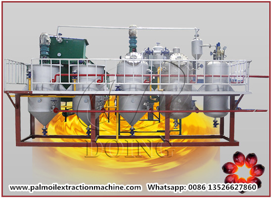 What are the processes in edible oil refinery plant?