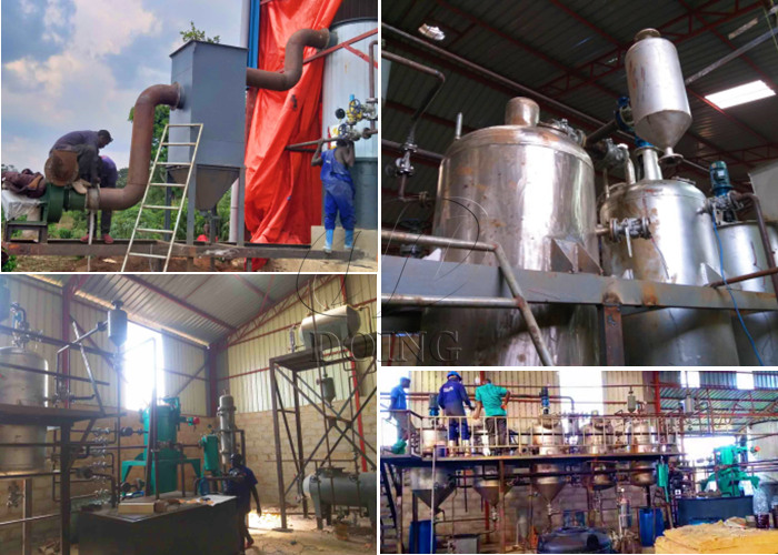 1tph cottonseed oil refining project established in Uganda