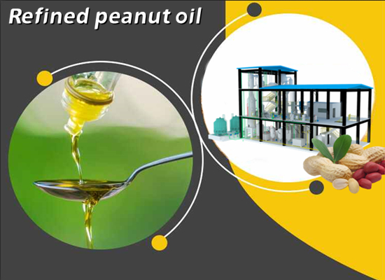 How to refine peanut oil processed in small workshops?