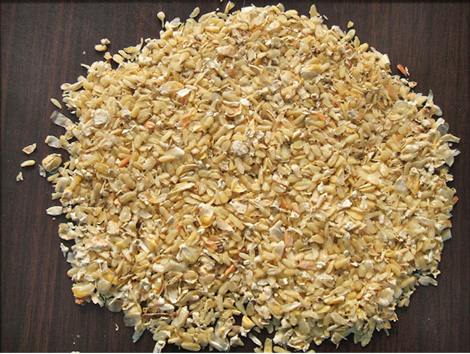 Corn germ oil solvent extraction machine